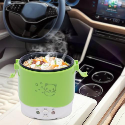Mini Rice Cooker Steamer 1 Cup 12V 100W B55489
