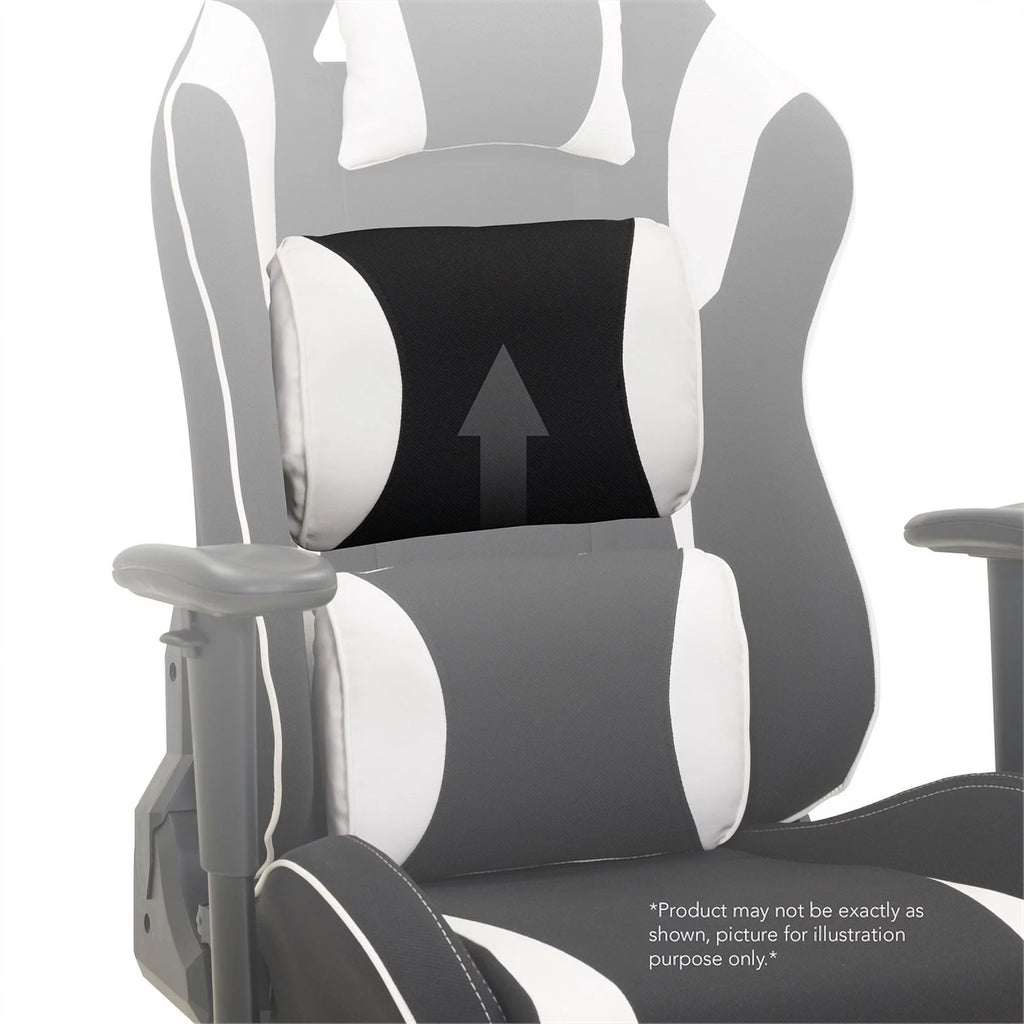 Black High Back Fabric Ergonomic Gaming Chair U5251