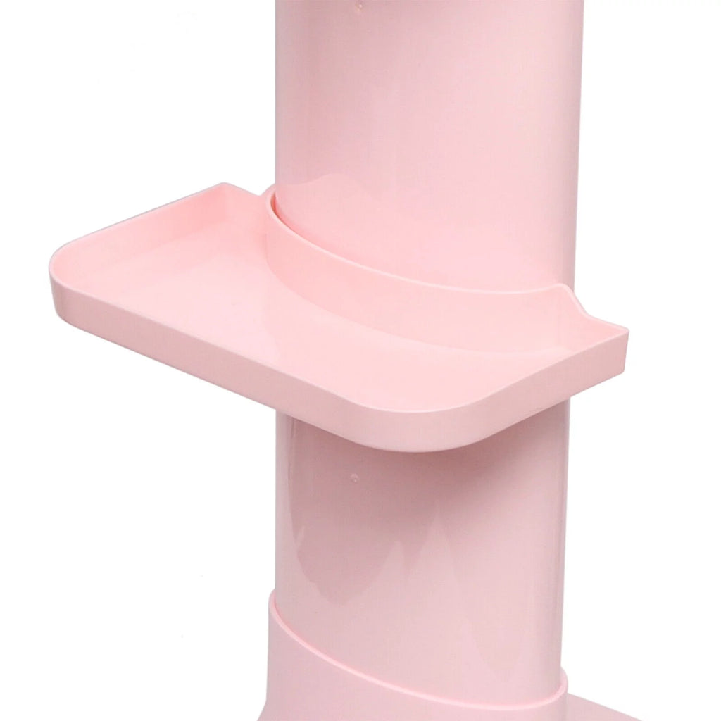 Pink Rolling Cart Beauty Salon Trolley U928565