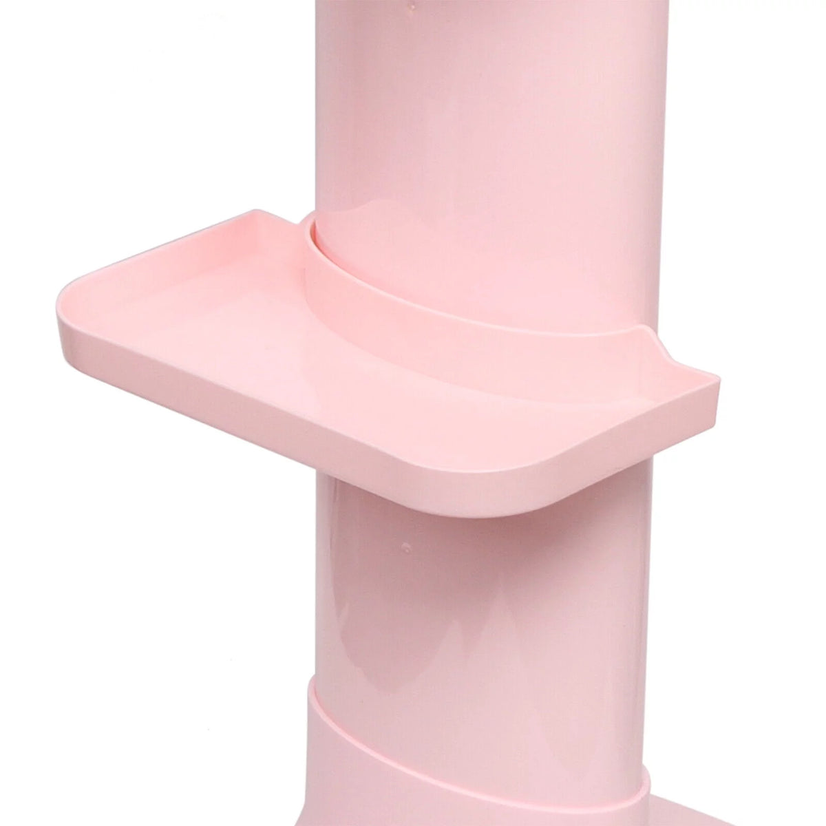 Pink Rolling Cart Beauty Salon Trolley U928565