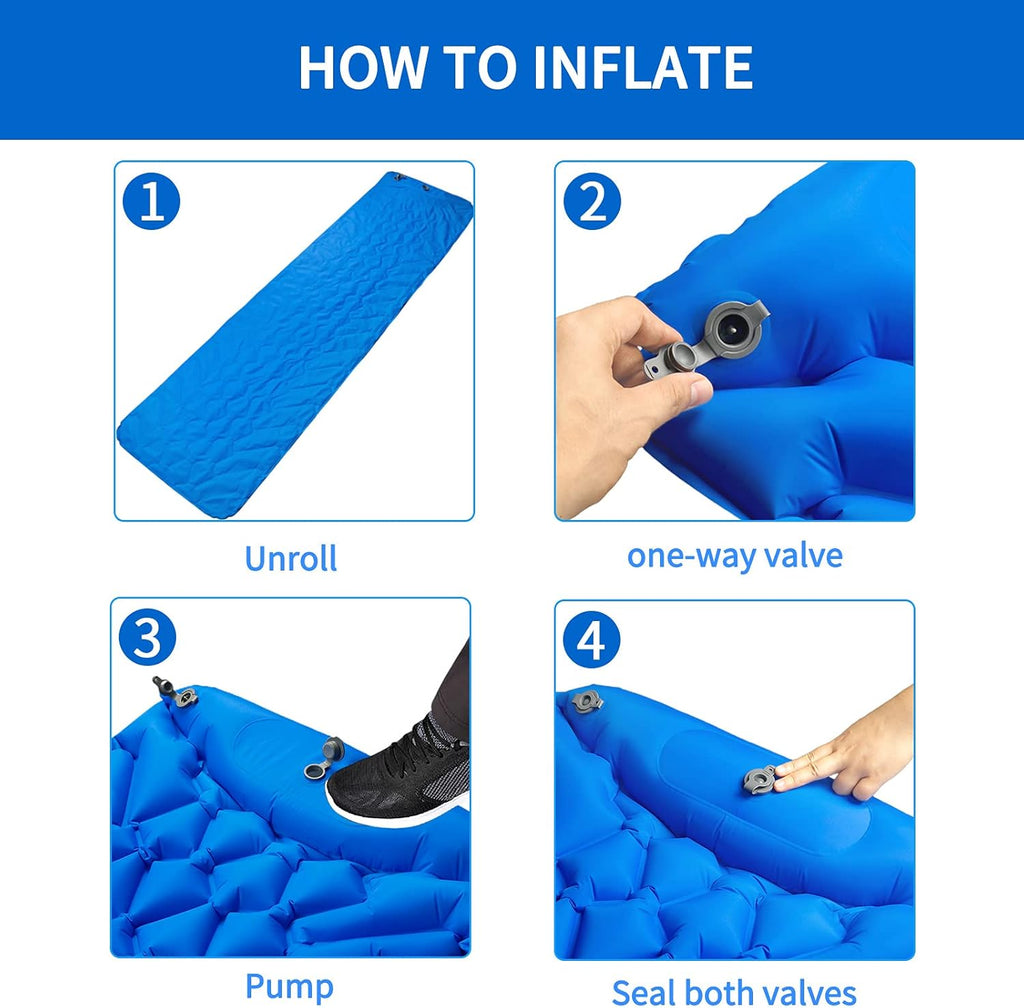 Ultralight Inflatable Camping Sleeping Pad Y6825