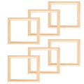 6 Pcs Wood Dollhouse Furniture Kit D3012