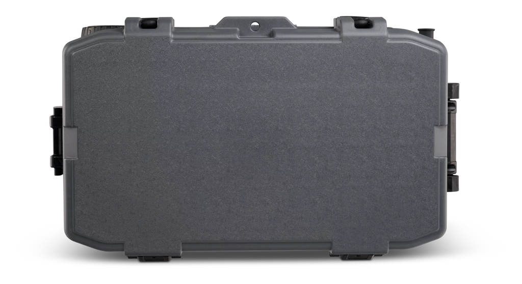 72 Quart Ice Chest Cooler with Wheels Gray S893406