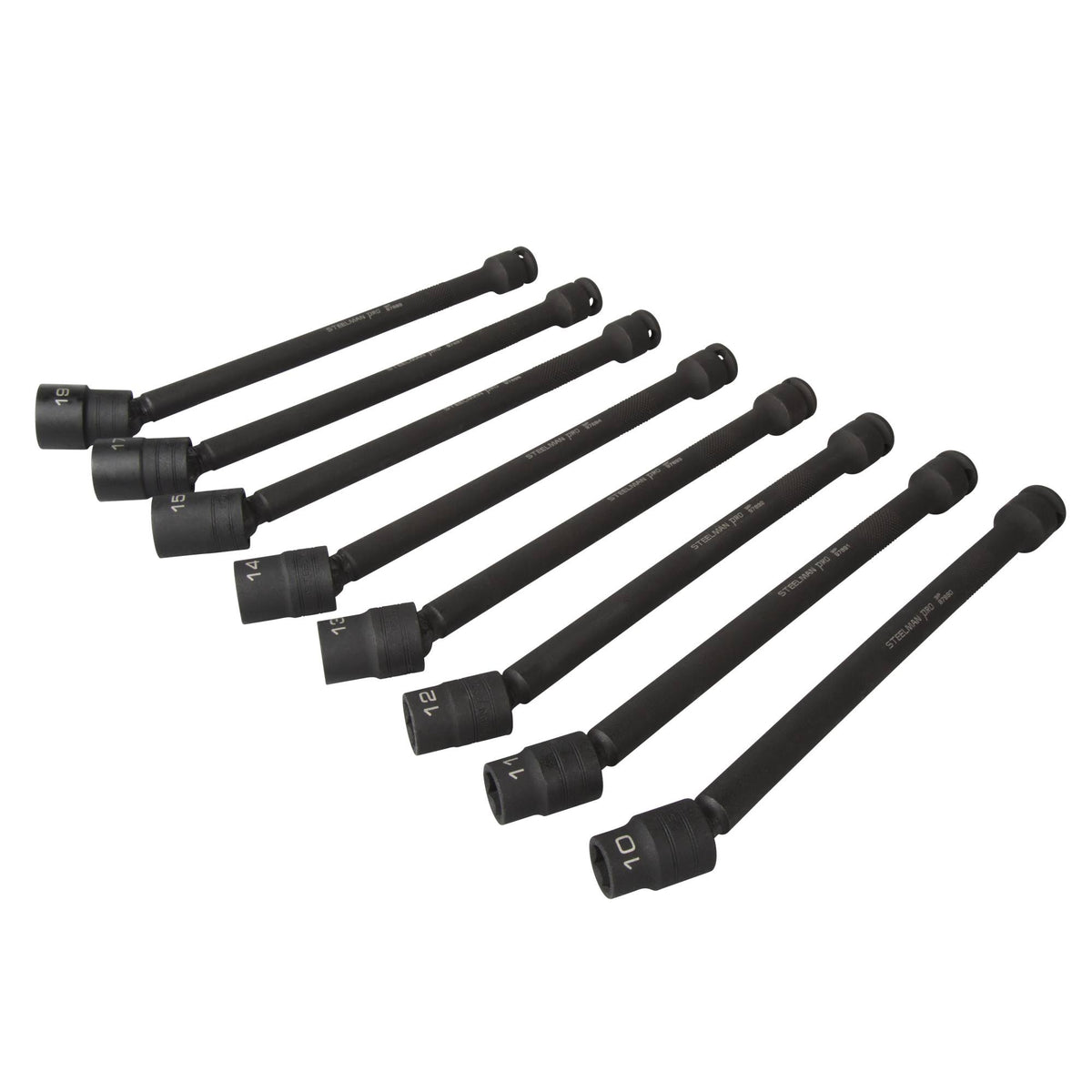 8 Piece Metric Impact Swivel Extension Socket Set U779313