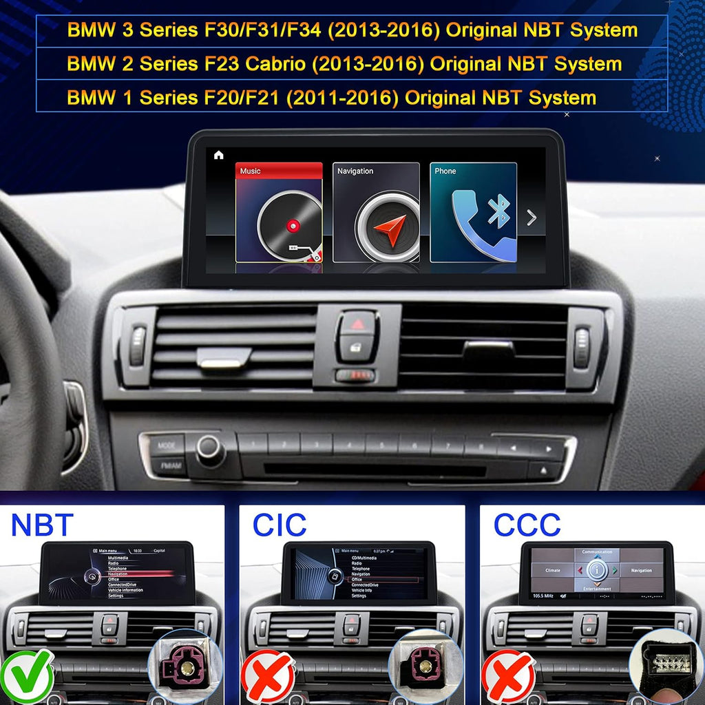 Android 10 Car Stereo Multimedia Player for BMW 3/4 M3 M4 2012-2016 T771