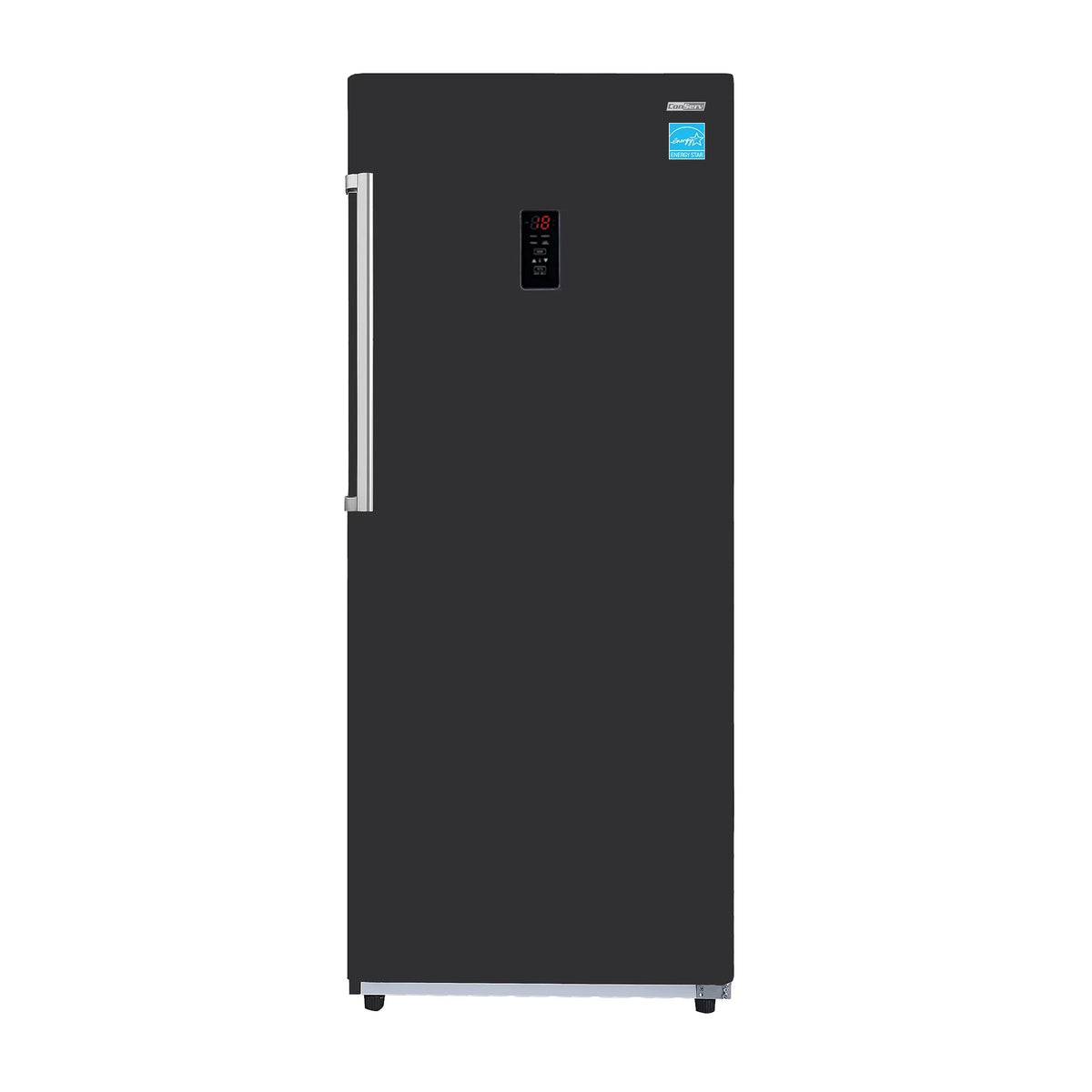 17 cu. ft Convertible Upright Freezer/Refrigerator in Black T3614