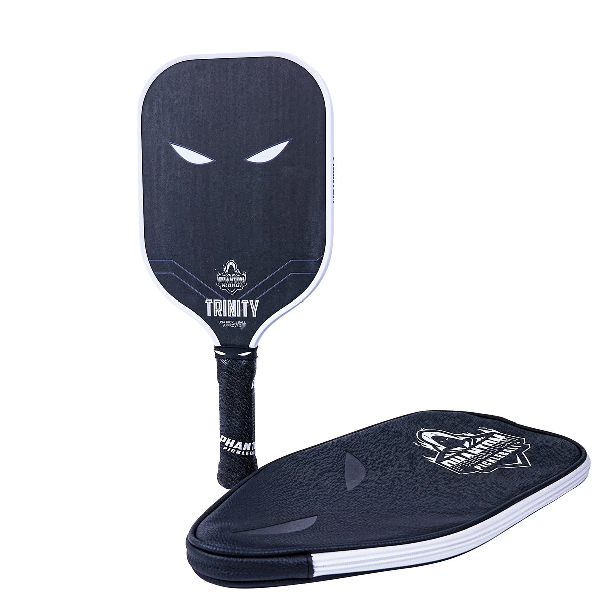 14mm T700 Raw Carbon Fiber Thermoformed Pickleball Paddle with Cover W21719