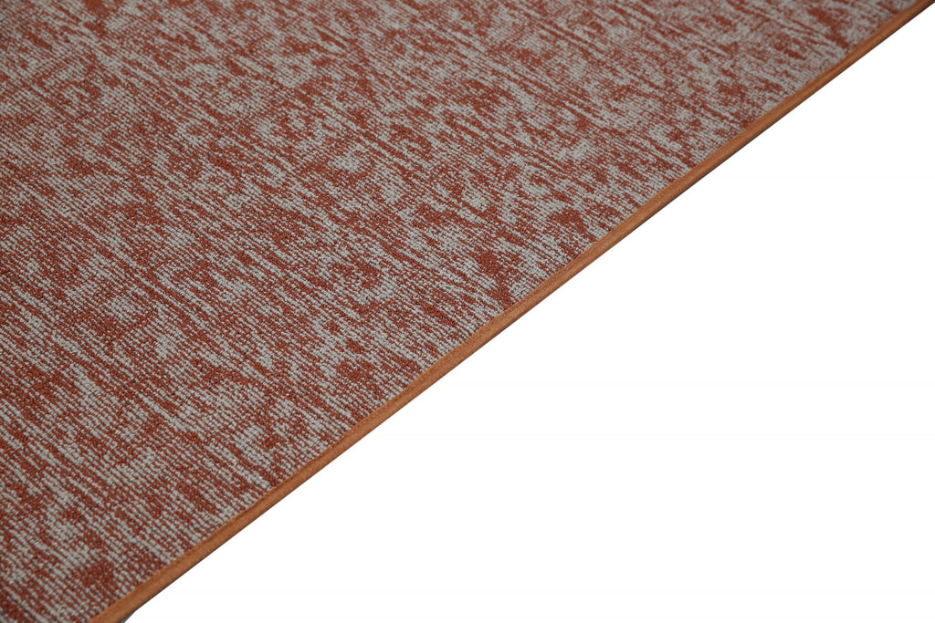 Rust Distressed 5 ft. x 10 ft. Floor Rug B592