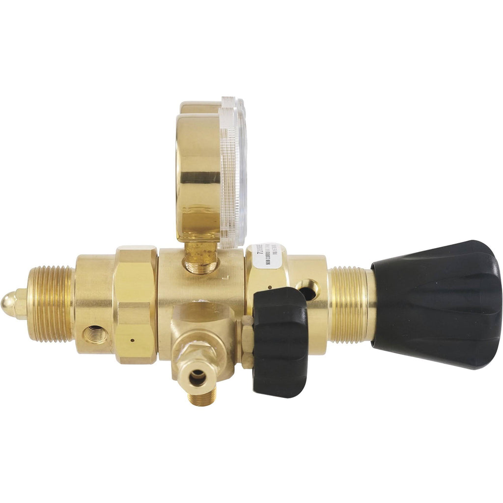 Brass 2-Stage Gas Lab Regulator, CGA 580, 0-50 PSI L982