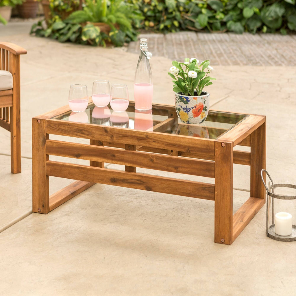 Acacia Outdoor Coffee Table X89775