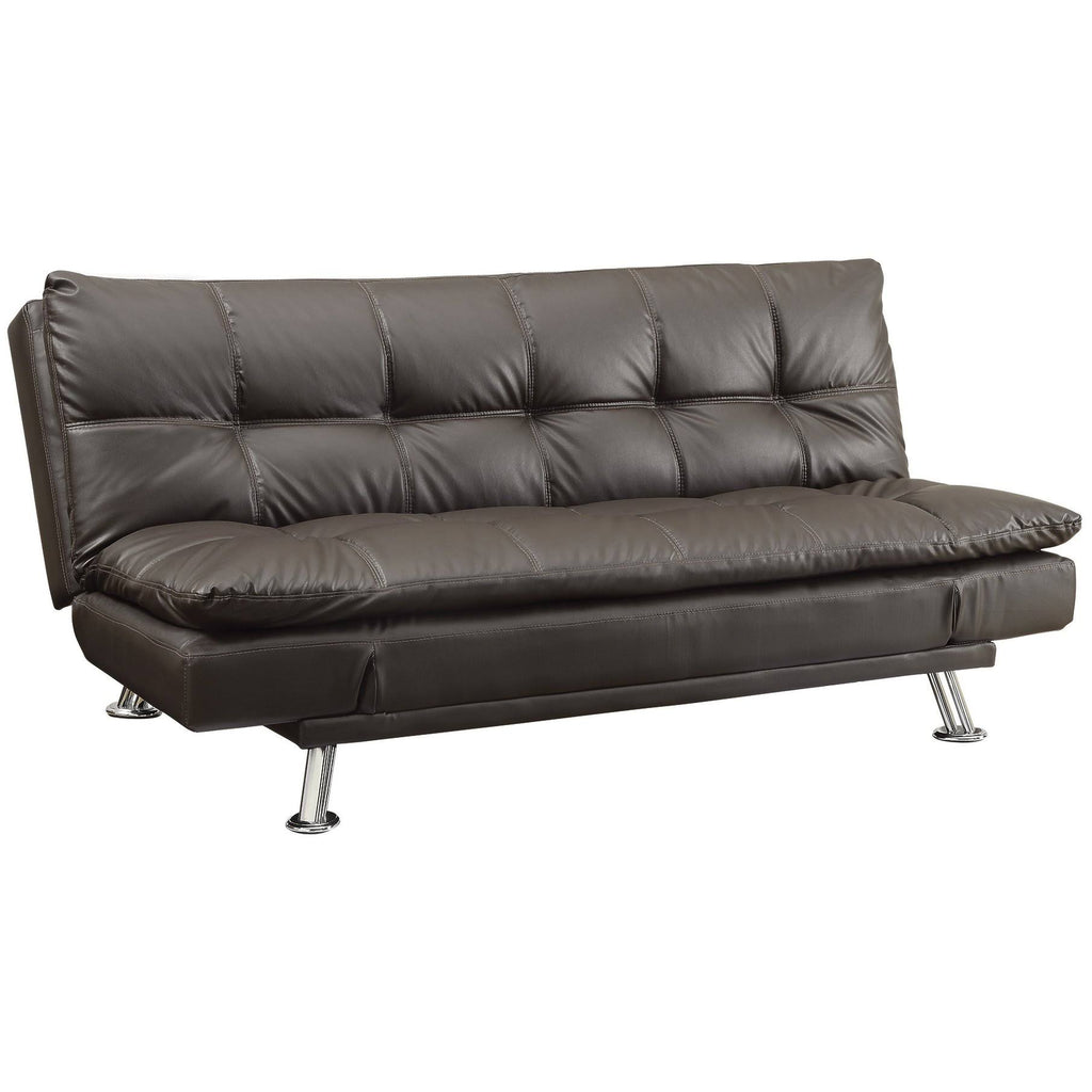 Brown Sofa Bed S9505