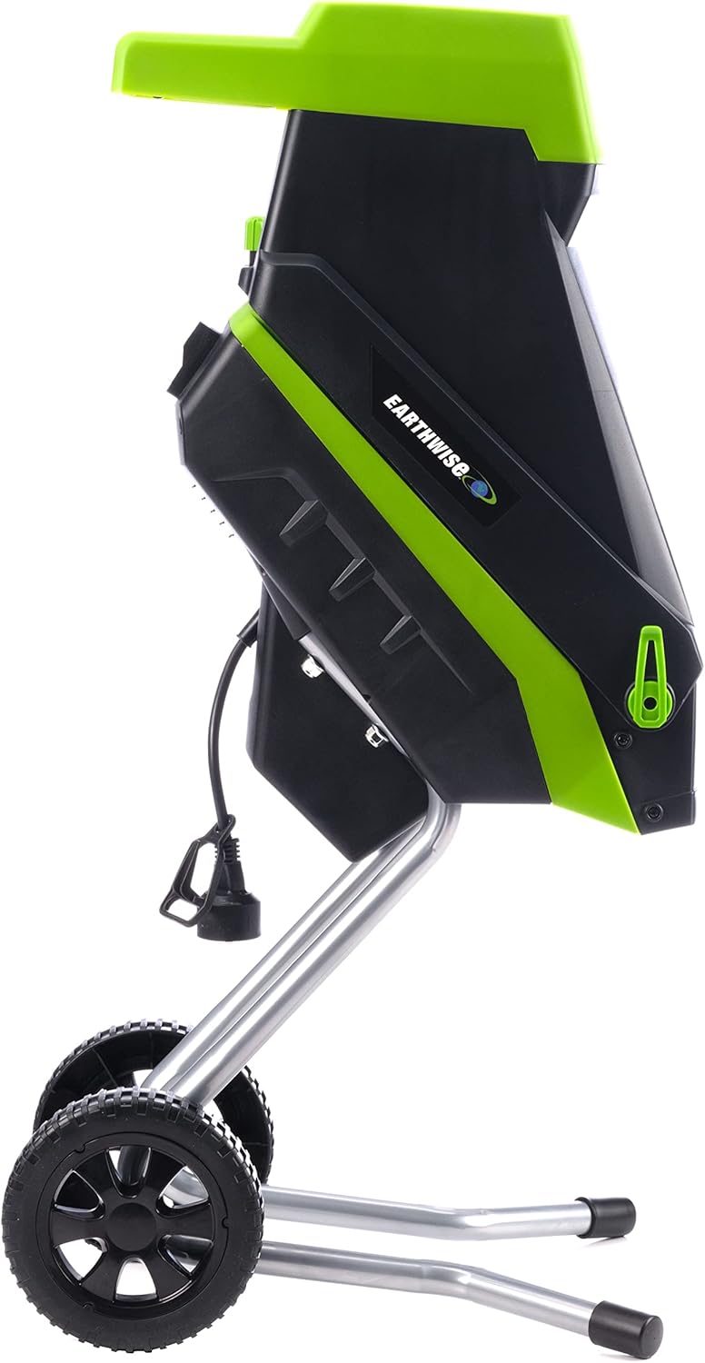 15-Amp Electric Corded Chipper/Shredder with Collection Bag E317569