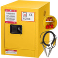 17 x 17 x 22 Galvanized Steel Flammable Storage Cabinet X718258