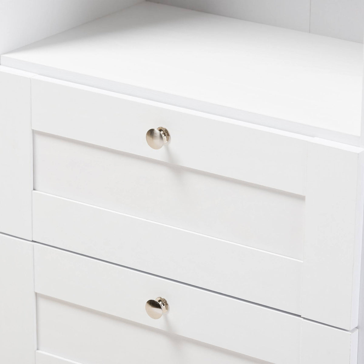 Oak White Two Tone Bookcase N1548