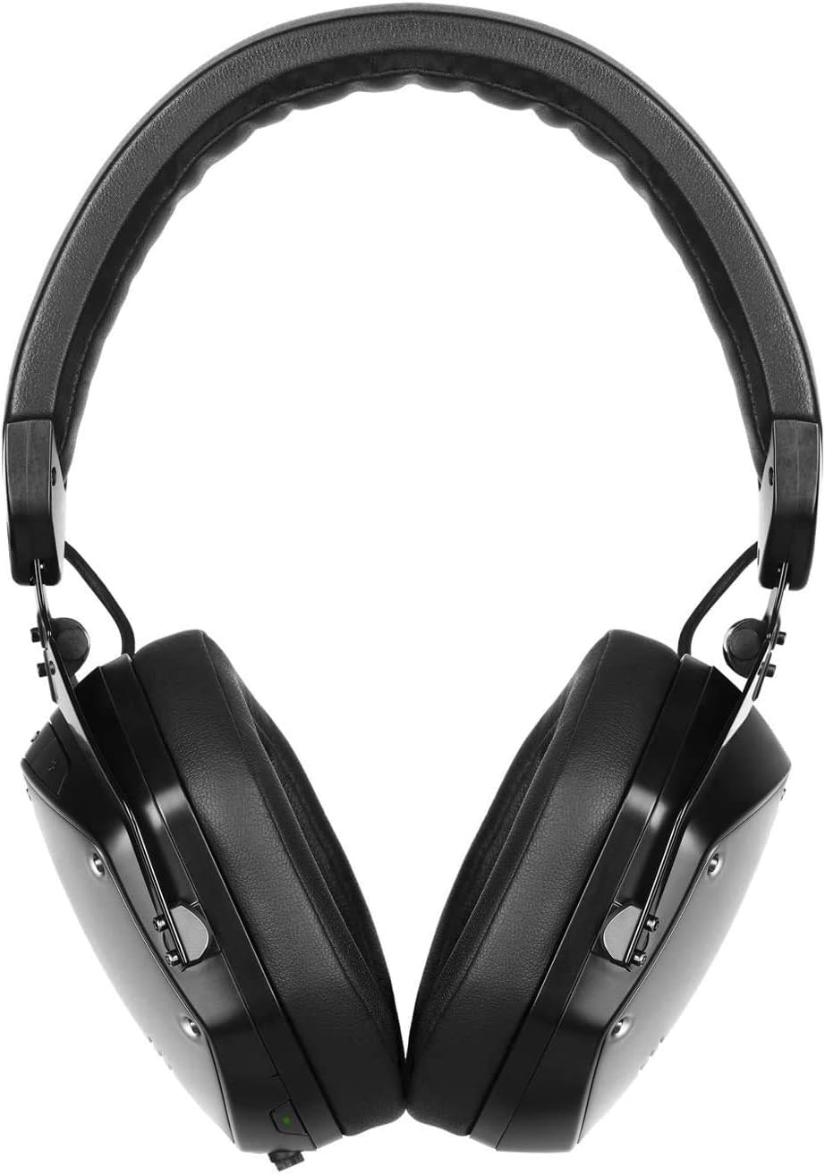 Matte Black Noise Cancelling Wireless Over-Ear Headphones V5456