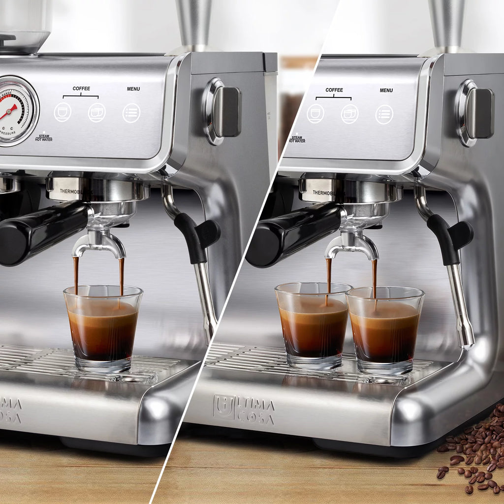 Silver Semi-Automatic Espresso Machine X452