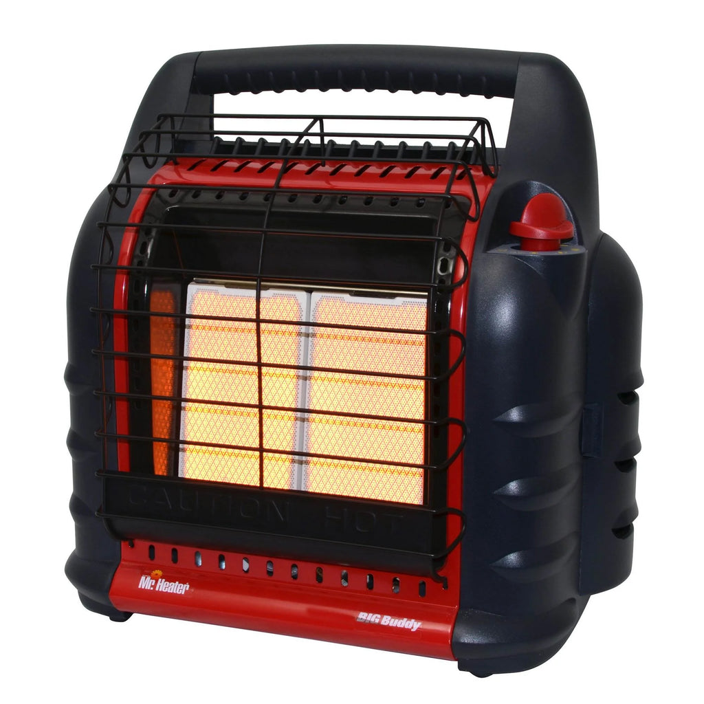Portable Propane Heater and Adapter Hose with Regulator G43397