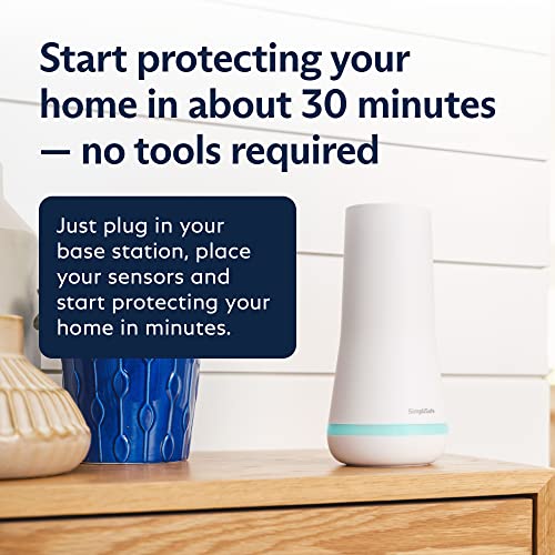 12 Piece Wireless Home Security System with HD Camera, White K803998