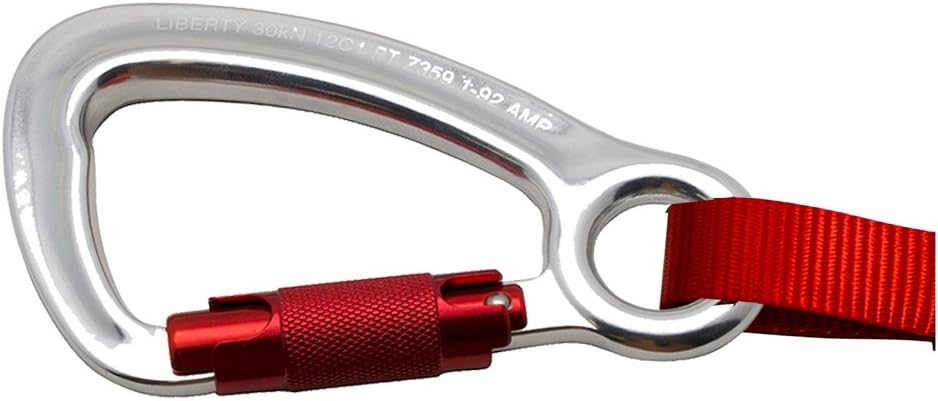 Red Steel Hook Lanyard O315508