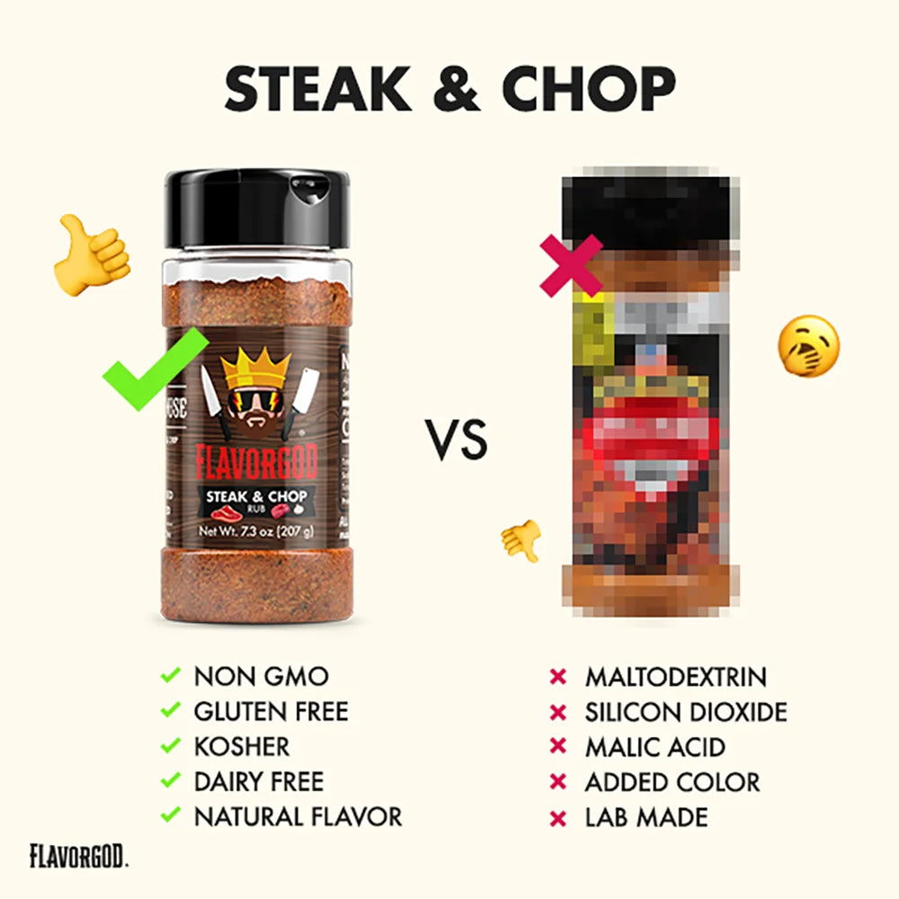 Steak & Chop Rub Double Pack A8810