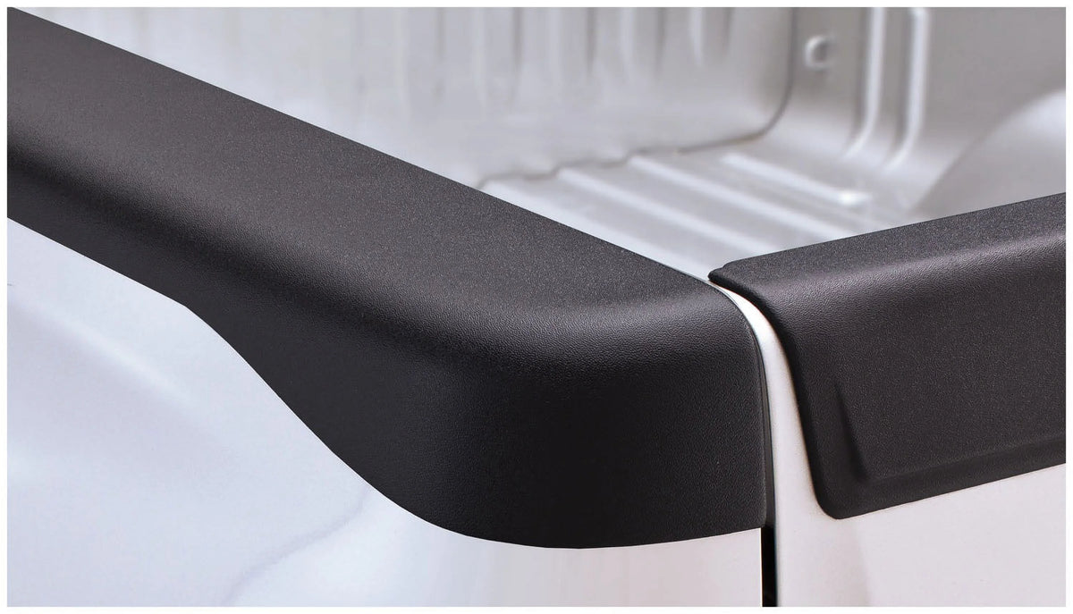 Black Smooth BedRail Caps 2-Pc B56779