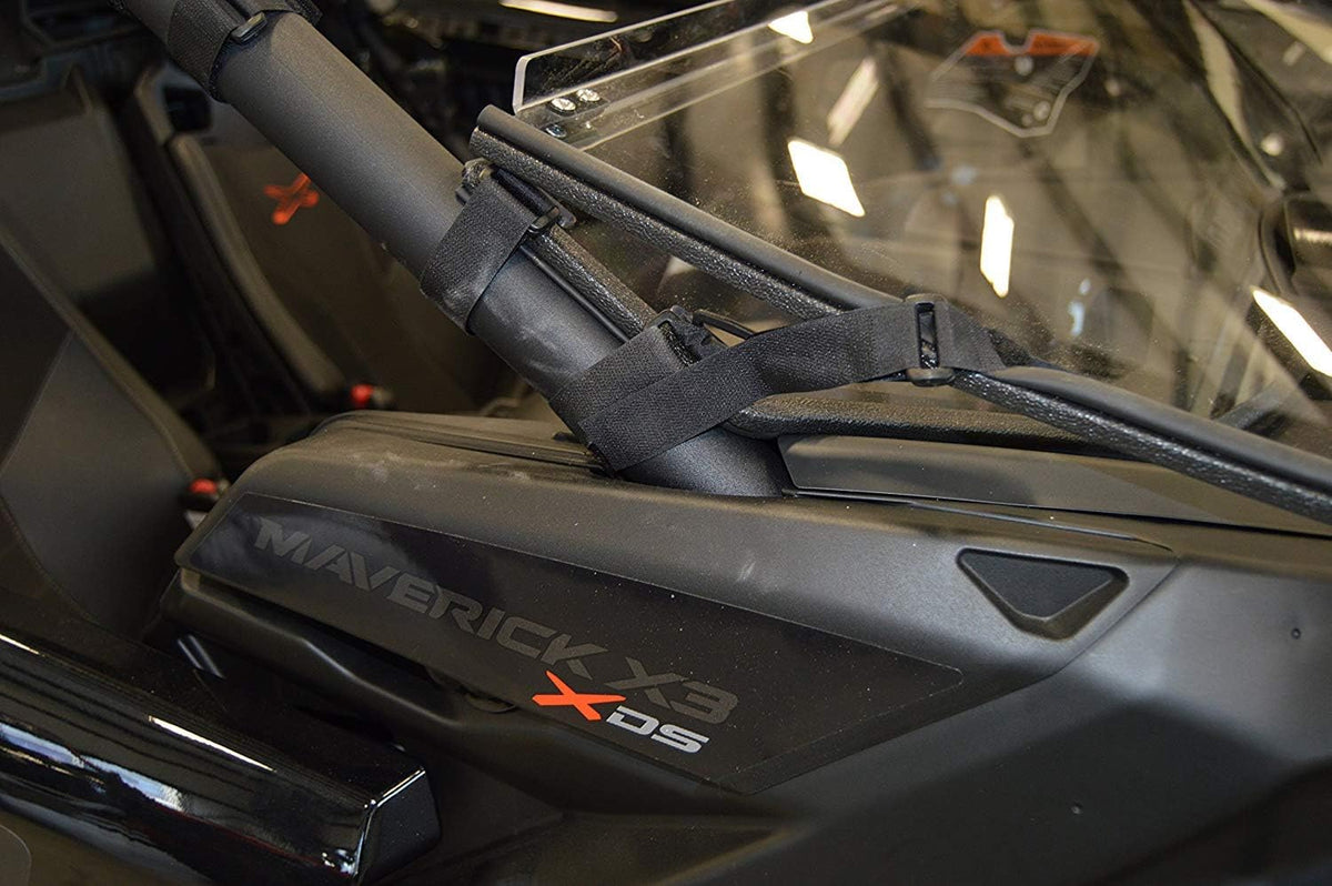 Full Folding Scratch Resistant SxS UTV Windshield F3150