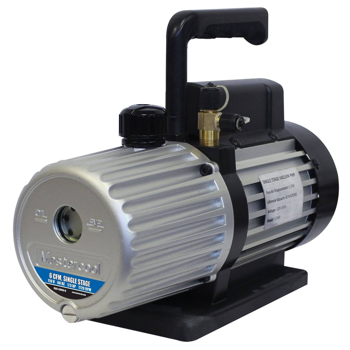 6 CFM Single Stage Vacuum Pump B7405