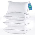 King Size Set of 4 Soft Bed Pillows Down Alternative B391169