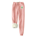 Women Warm Fleece Sherpa Lined High Waisted Thermal Winter Yoga Jogger Pants S985382