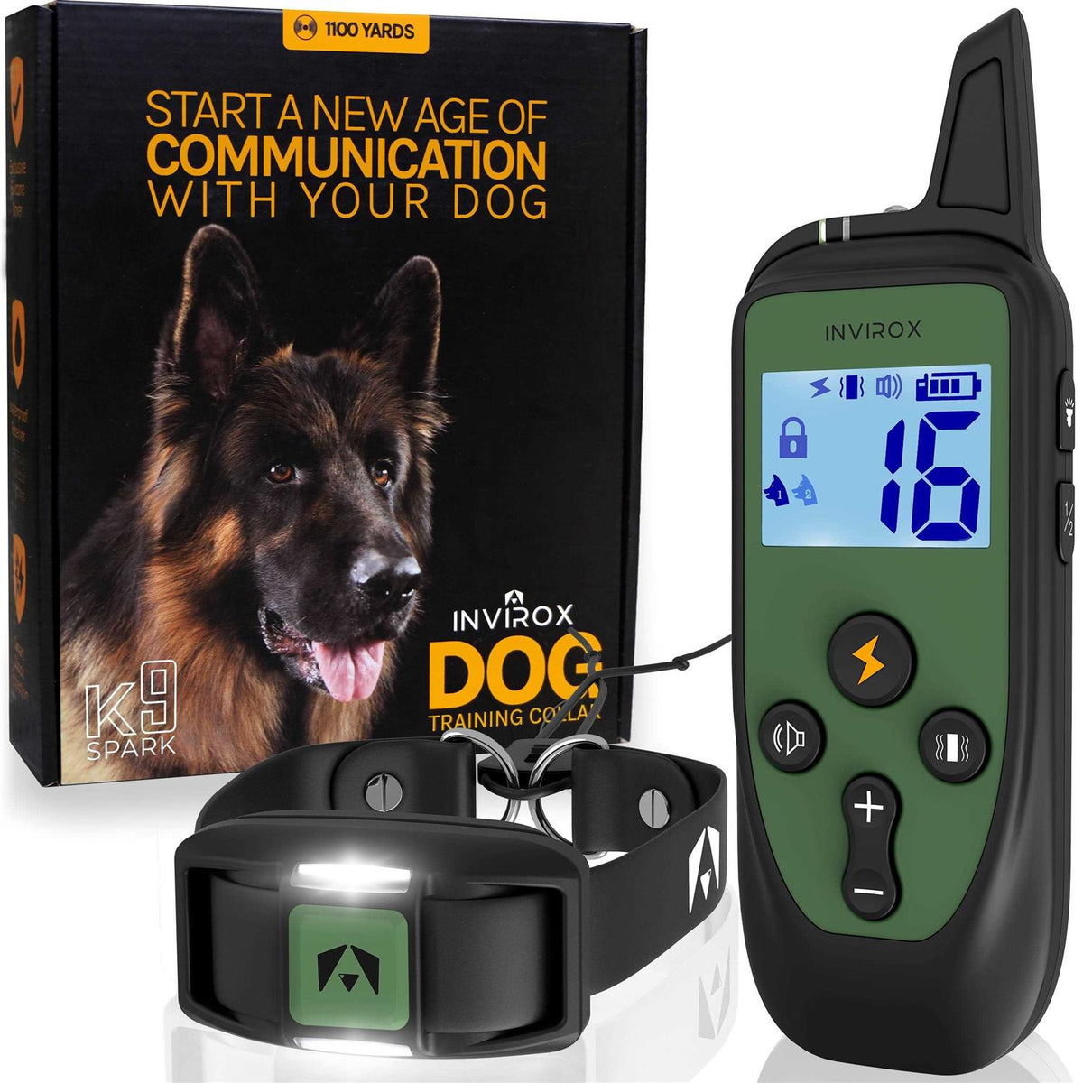 Dog Shock Collar 124 Levels Dog Training Collar C6745