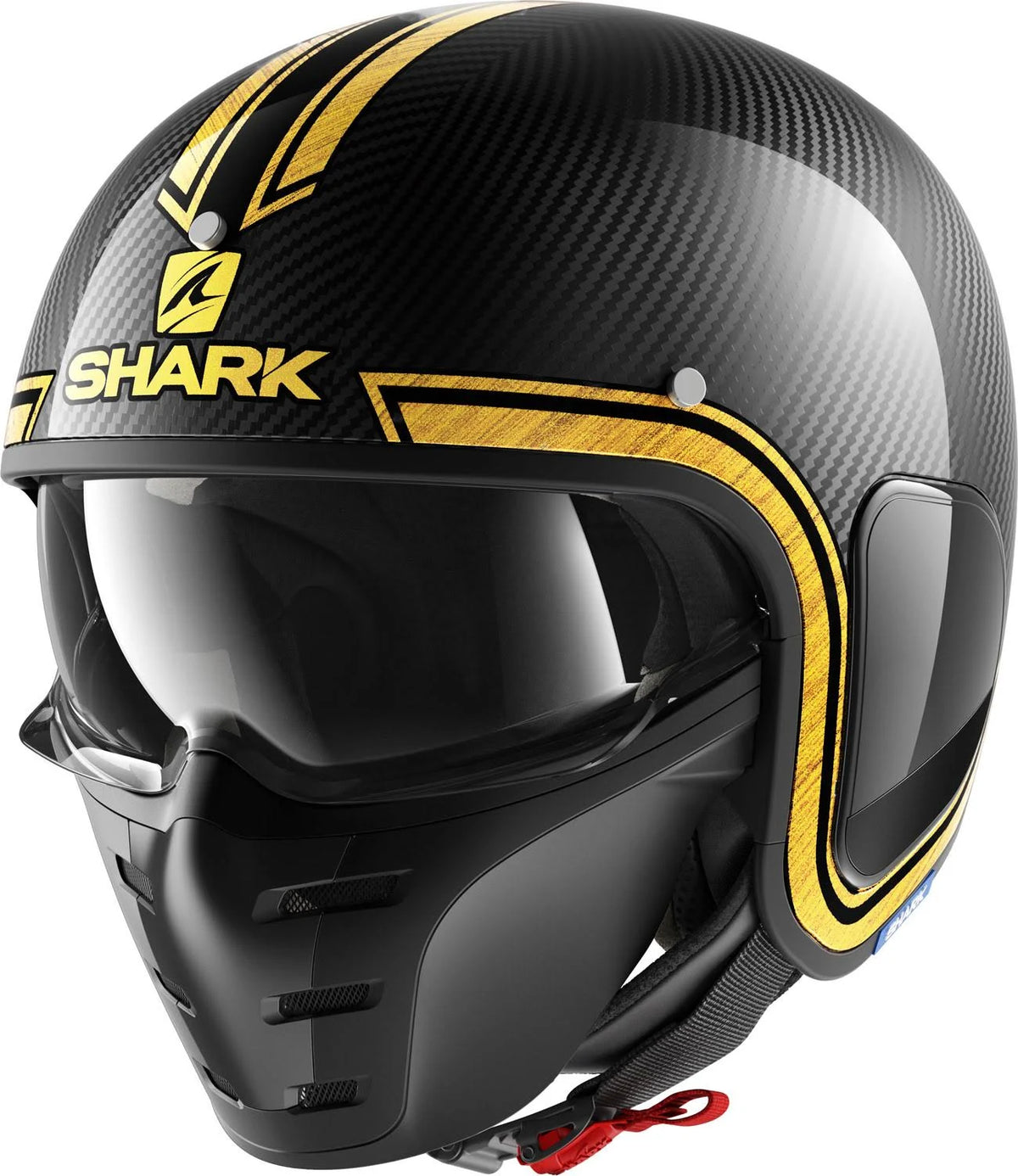 Gold Carbon Helmet Size L V369