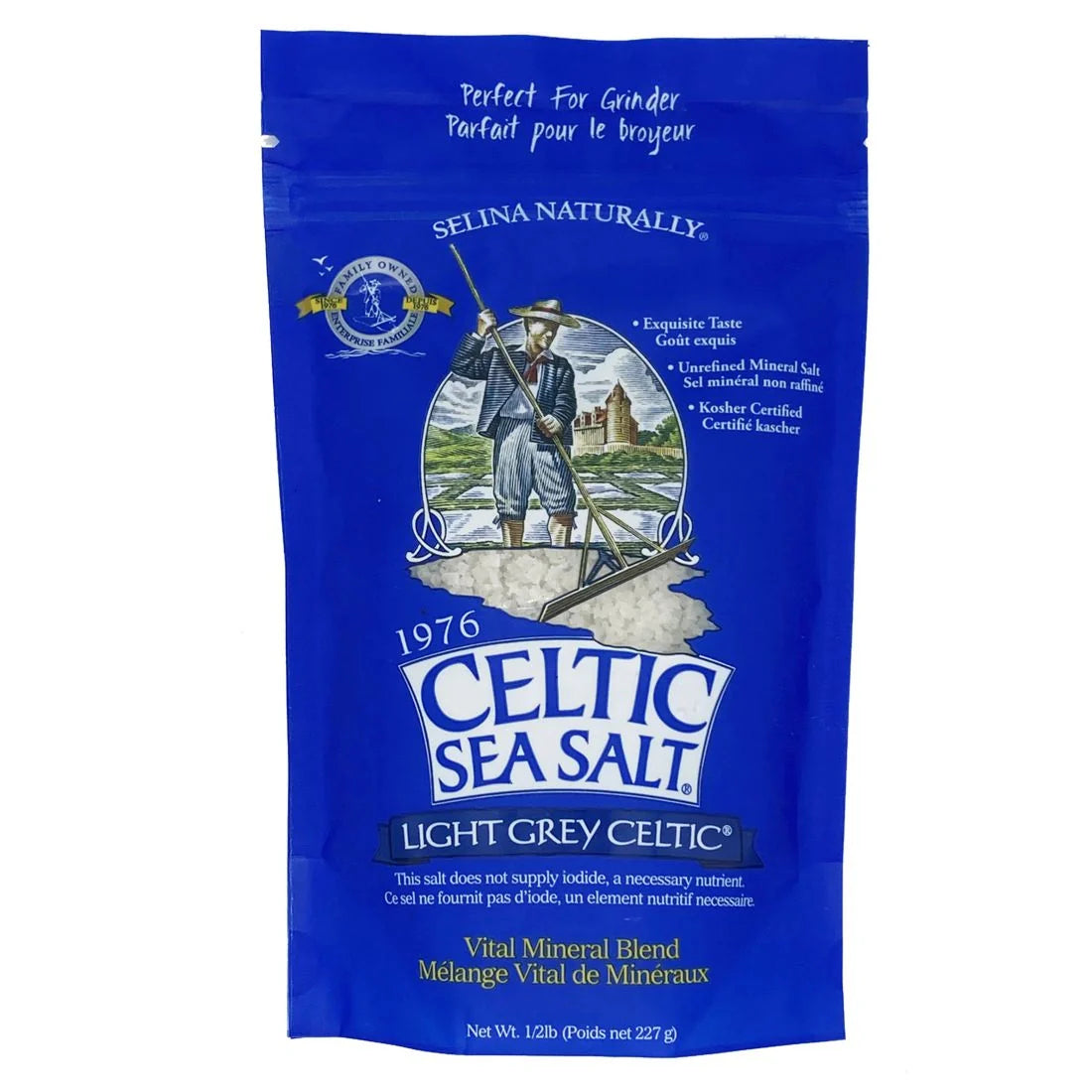Coarse Ground Celtic Sea Salt 1/2 lb. M32407