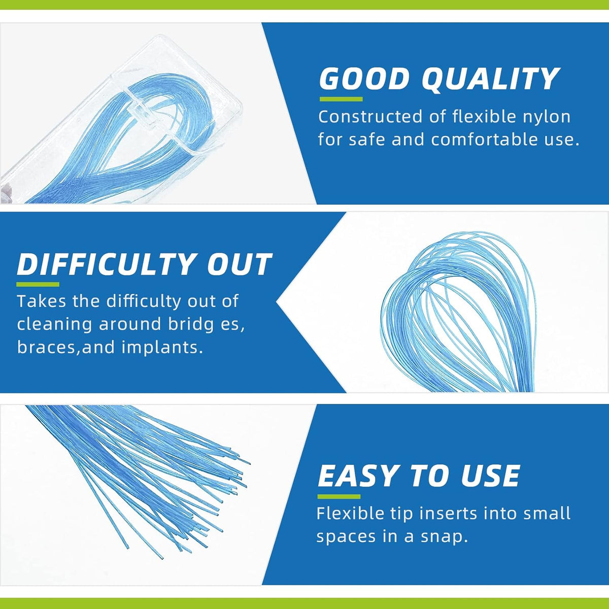 200 Count Floss Threaders O7435