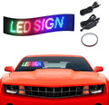 USB 5V LED Scrolling Message Sign, Soft Screen, 14.6''x3.6'', Pack of 2 H707469