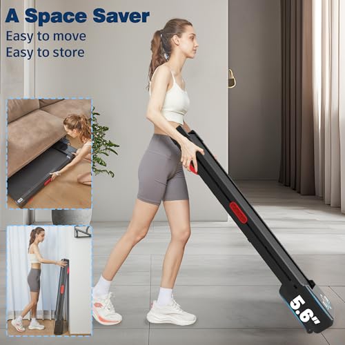 Walking Pad Treadmill with Auto Incline and 450 lbs Capacity O56365