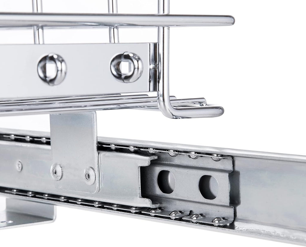 Pull Out Drawer Cabinet Organizer with Slide Out Shelves E701451