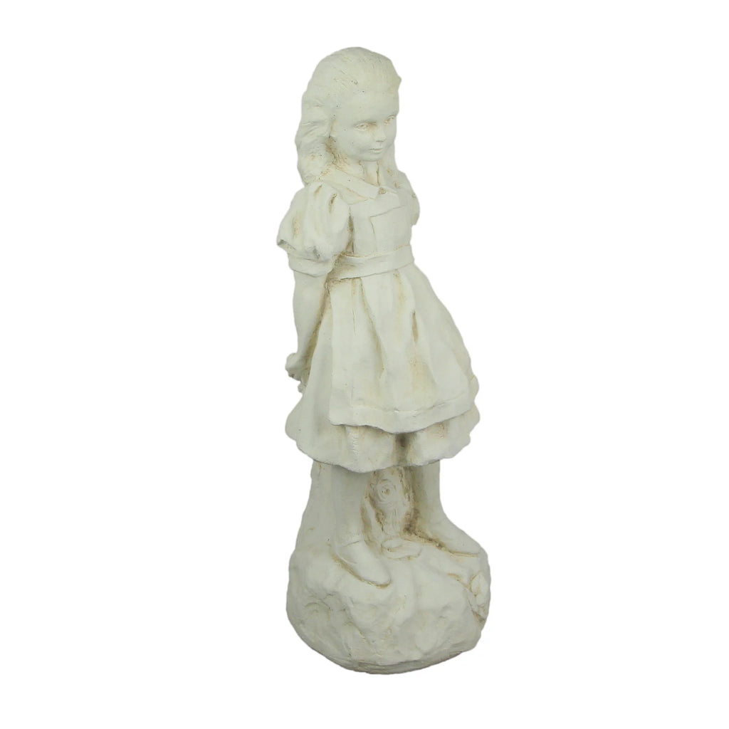 Antique White Finish Concrete Statue 19.5 inch X20322
