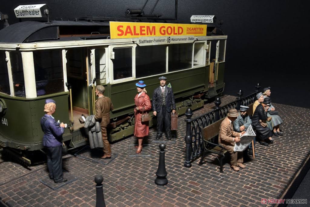 1/35 European Tramcar with Crew Passengers E591