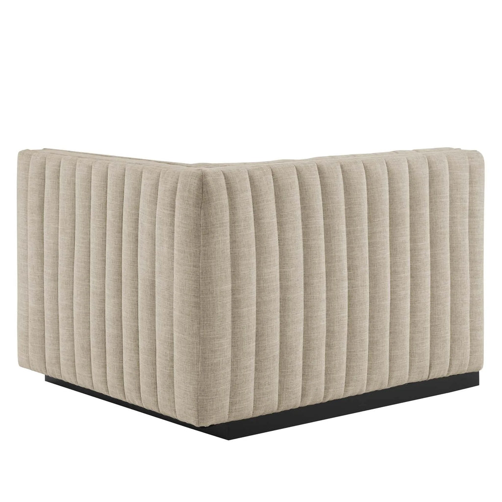 Tufted Upholstered Fabric Sofa V579