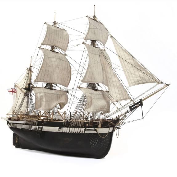 HMS Terror 1:75 Scale Model Ship Kit D6504