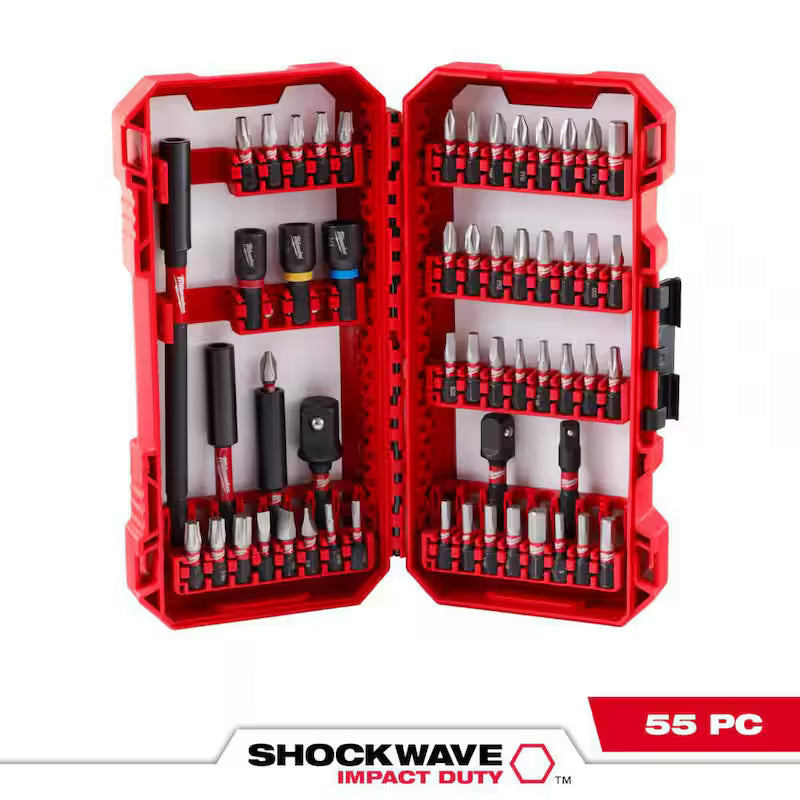 Alloy Steel Screwdriver Bit Set 55-Piece Z82829