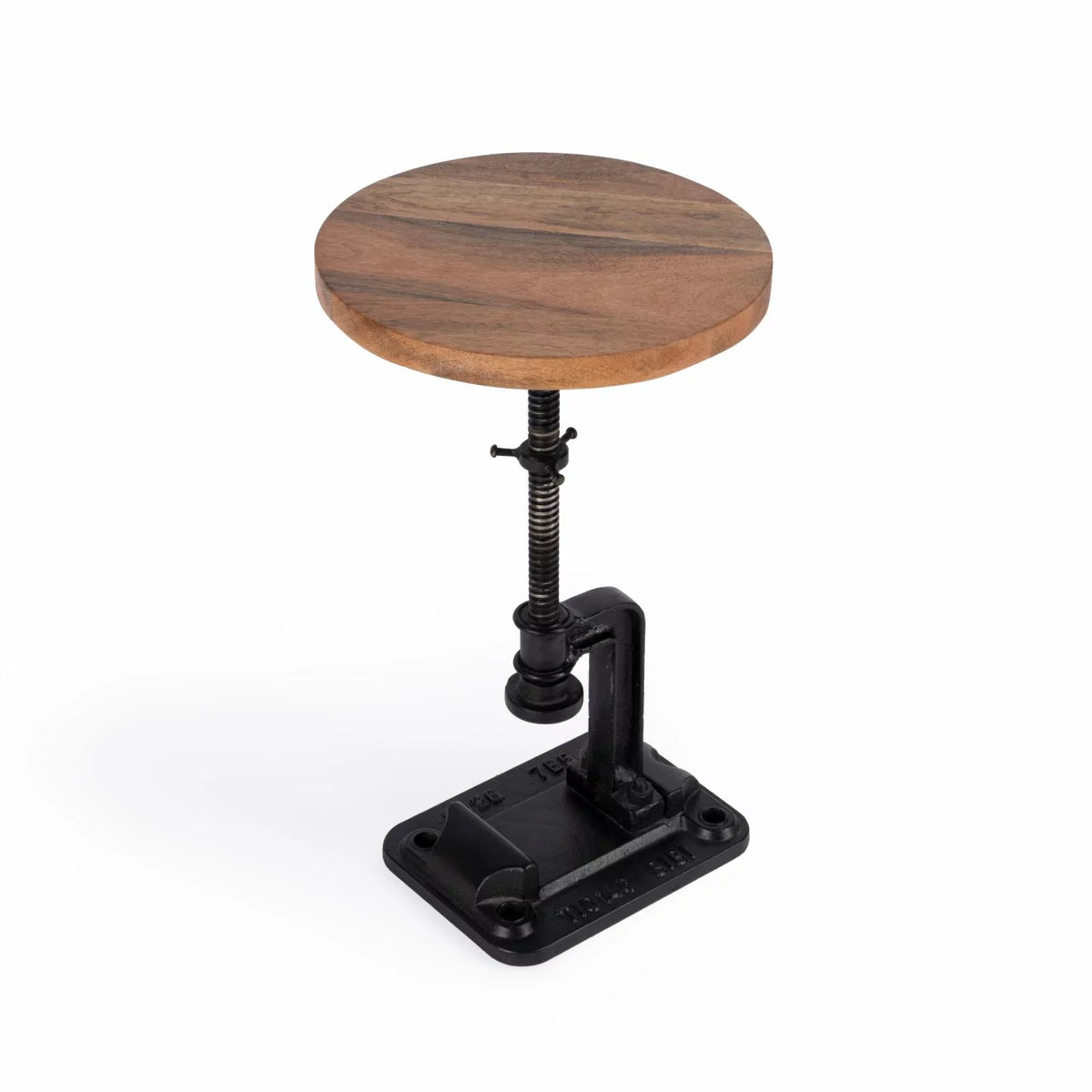 Adjustable Pedestal Side Table V2903