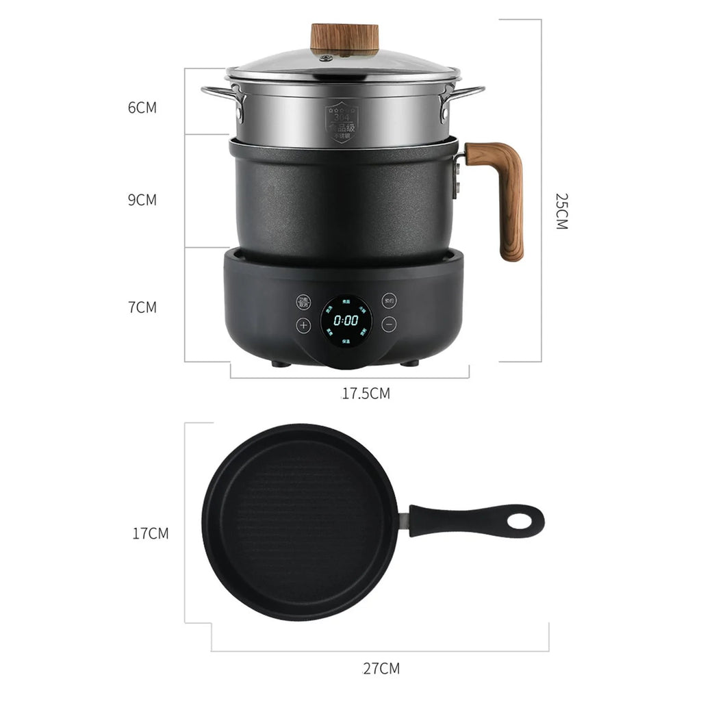 Nonstick Electric Cooker Warmer 600W O647085