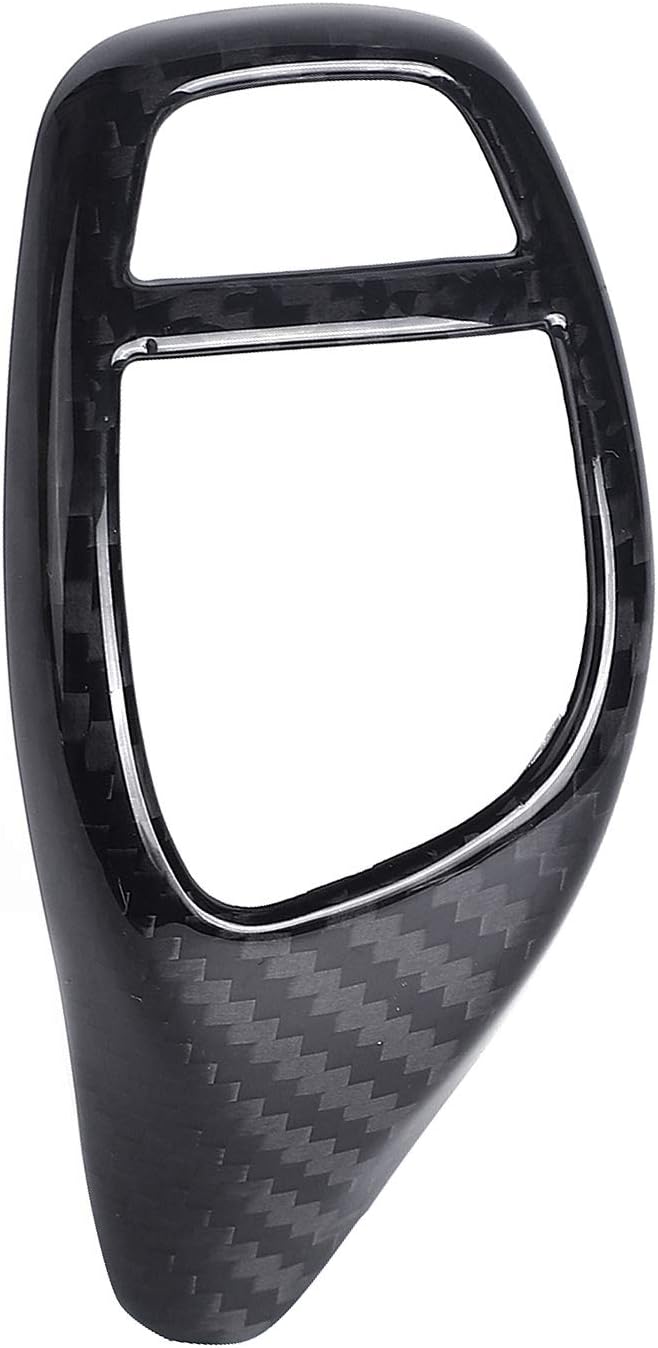 Carbon Fiber Gear Leaver Trim Sticker Interior Accessories (Black) X520