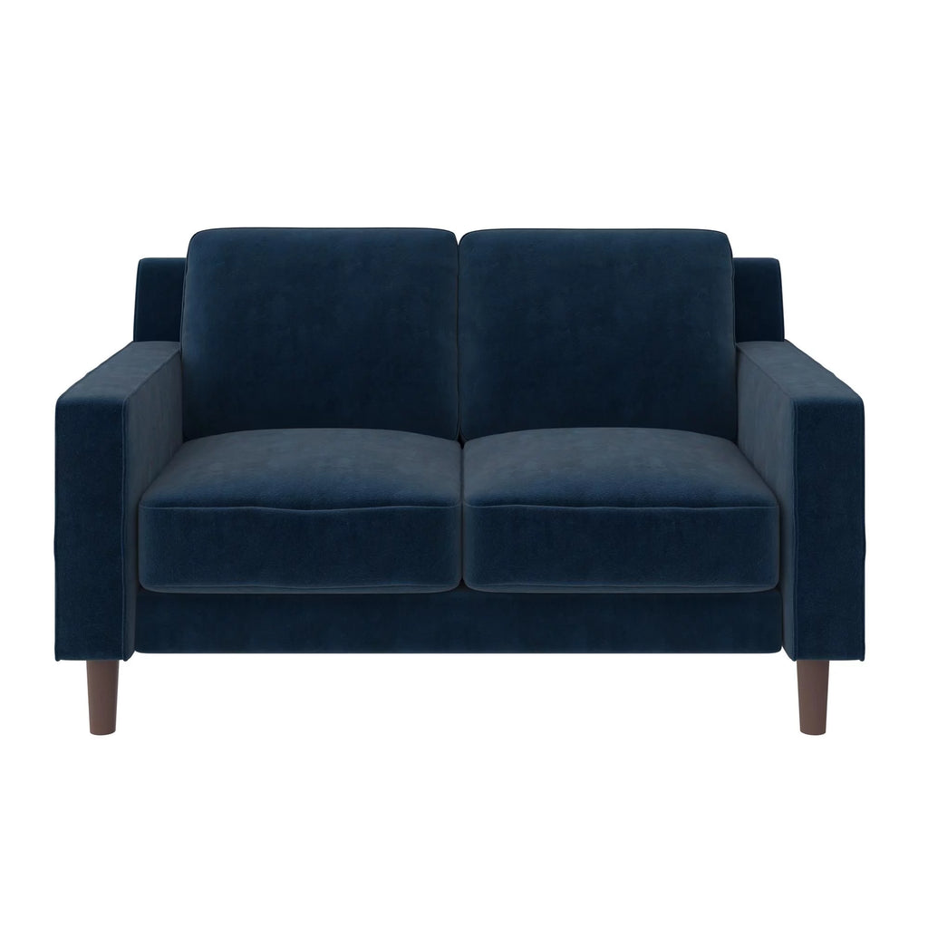 Blue Velvet 2 Seater Sofa L842