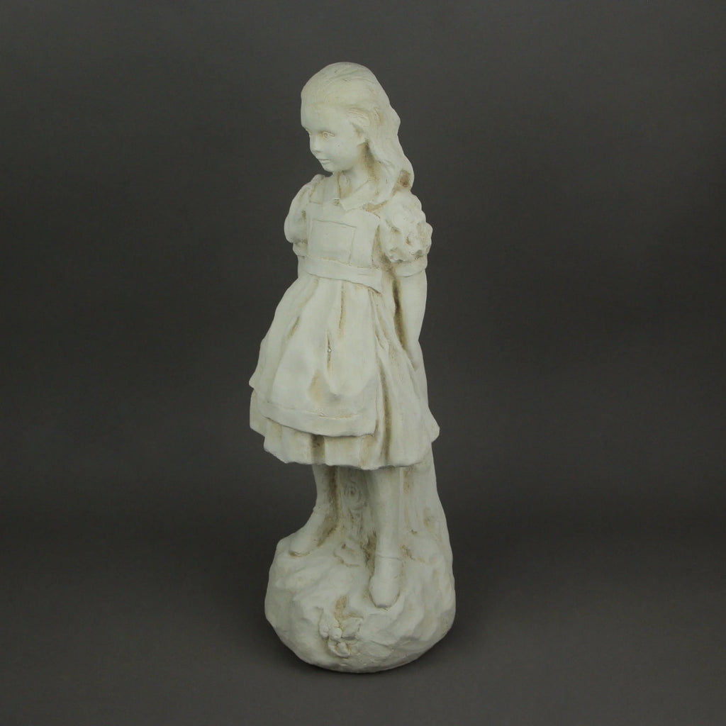 Antique White Finish Concrete Statue 19.5 inch X20322