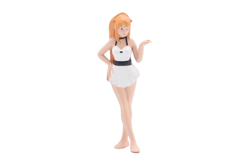 White 1/18 Scale Figurine A884092