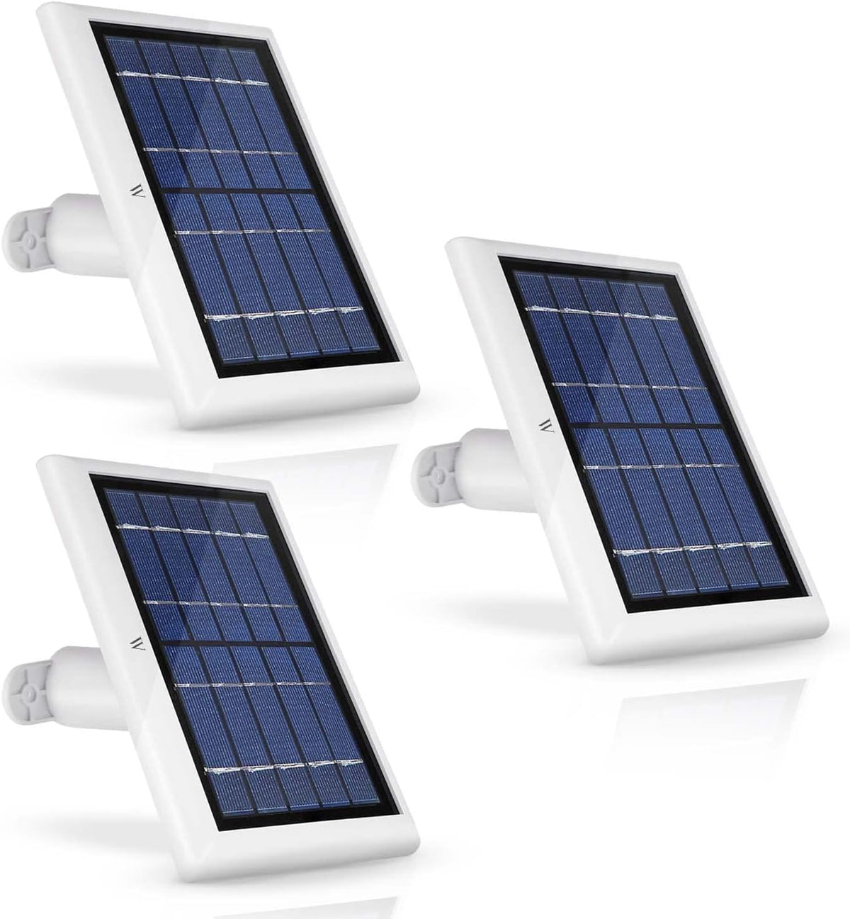 3-Pack White Solar Panel with Internal Battery for Blink Outdoor Camera T60636