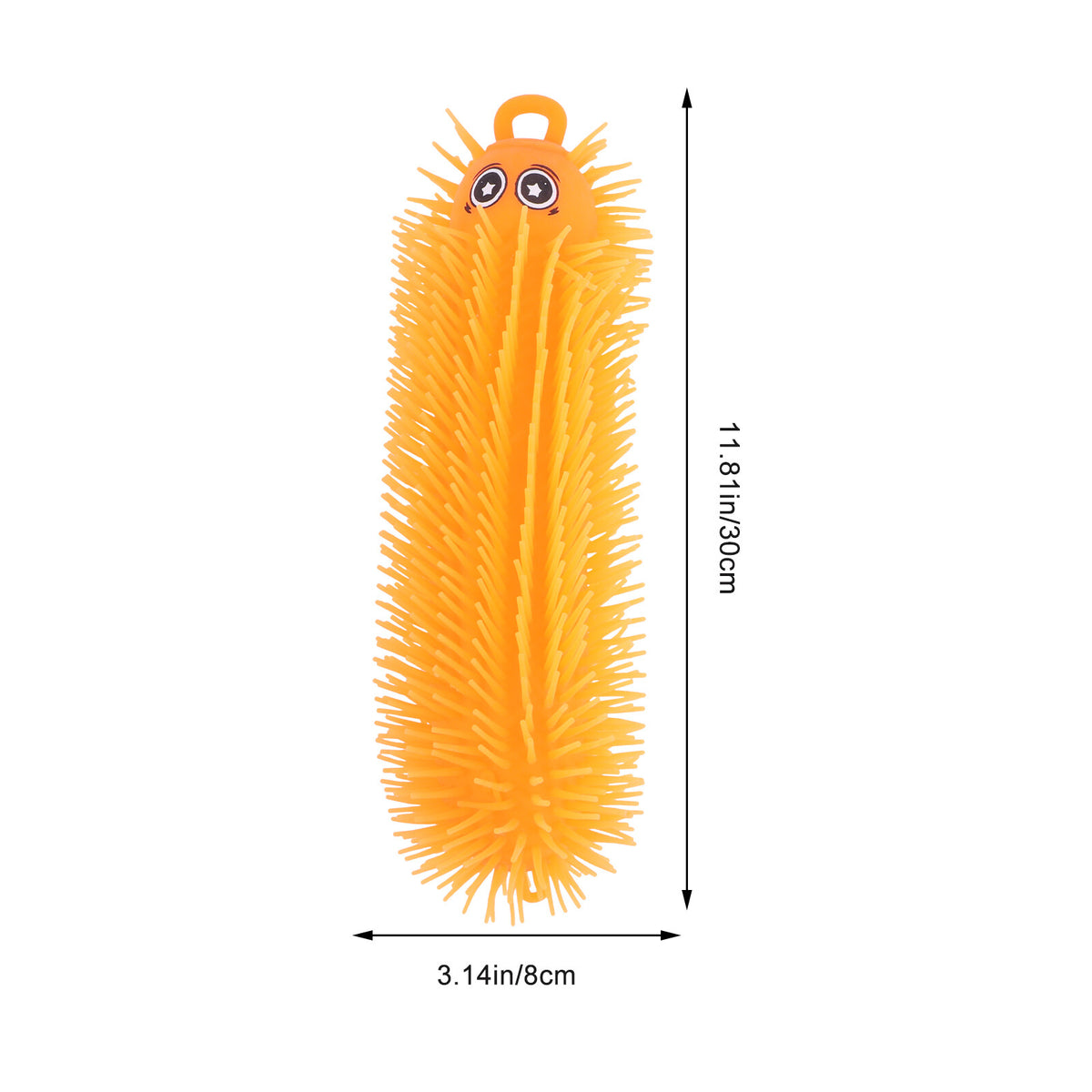 Toys Puffer Ball Caterpillar Sensory Flashing Inflatable Rubber Z539784