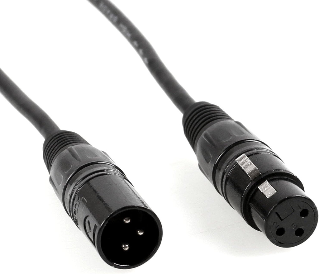20 Pack 6.5FT 3-Pin DMX Cable Stage Light Wire N353
